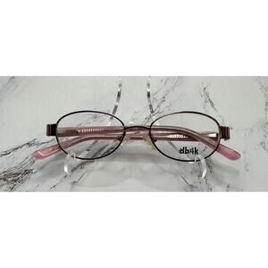 DB4K By Europa-Kids Eyeglasses-Pixel C1-Pink/Multi-Size 43-15-120 New w/Case
